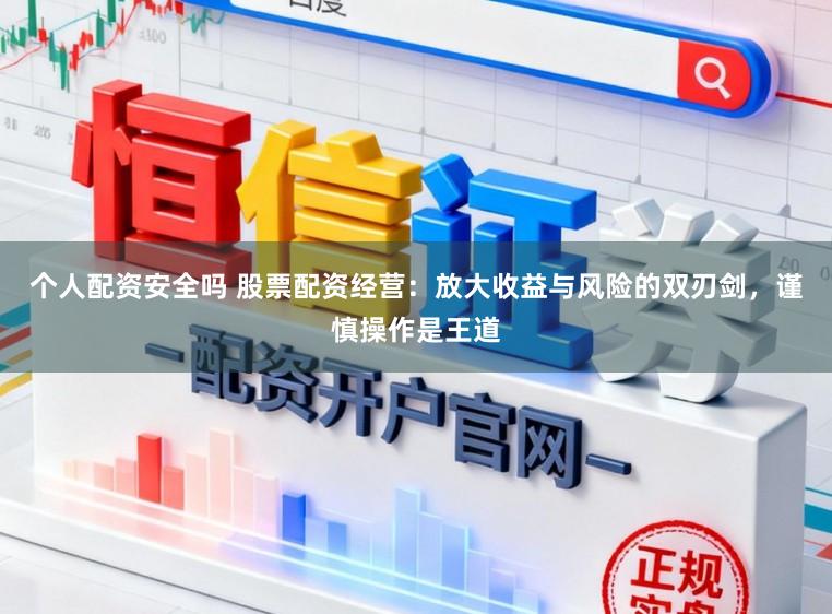 个人配资安全吗 股票配资经营：放大收益与风险的双刃剑，谨慎操作是王道