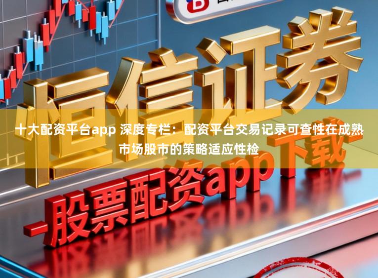 十大配资平台app 深度专栏：配资平台交易记录可查性在成熟市场股市的策略适应性检