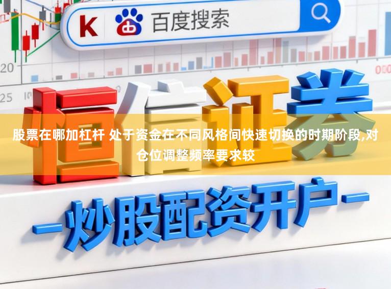 股票在哪加杠杆 处于资金在不同风格间快速切换的时期阶段，对仓位调整频率要求较