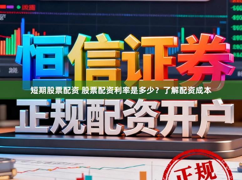 短期股票配资 股票配资利率是多少？了解配资成本